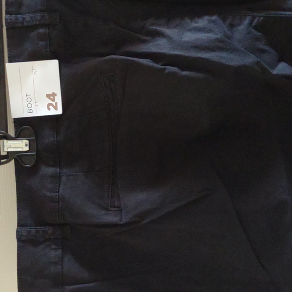 Lane Bryant Black Chino Boot cut pants plus - Picture 4 of 4